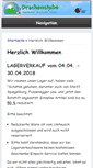 Mobile Screenshot of drachenstube.de